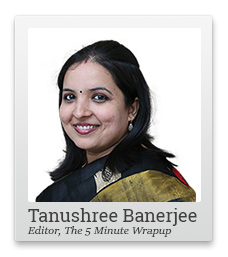 Tanushree Banerjee, Editor, The 5 Minute Wrapup