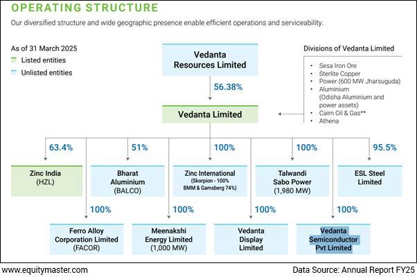 Operating Structure