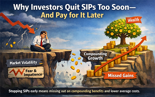 Why Investors Quit SIPs Early (and What it Costs Them)