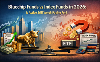 Bluechip Funds vs Index Funds: Which Makes More Sense in 2026?